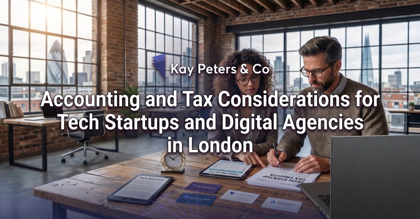 Accounting and Tax Considerations for Tech Startups and Digital Agencies in London