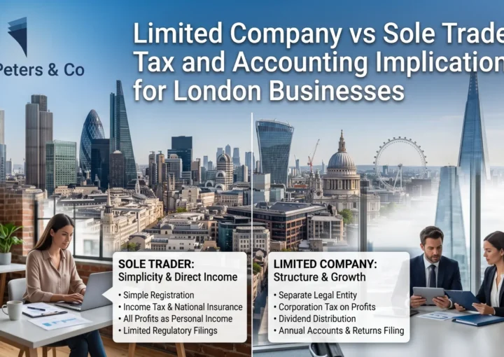 Limited Company vs Sole Trader Tax and Accounting Implications for London Businesses